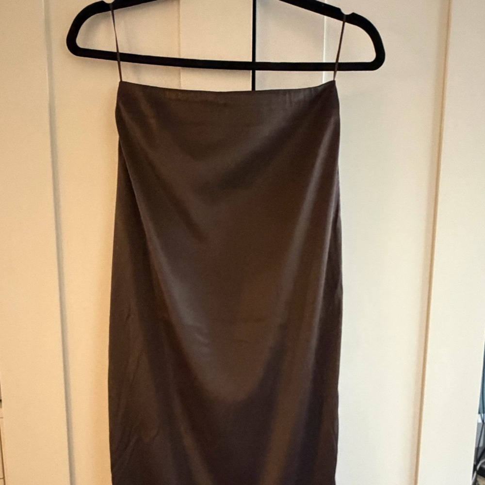 Revolve Elenor Maxi Skirt XS Brown - Picture 6 of 9